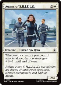 Agents of S.H.I.E.L.D. - Marvel Super Heroes (MSH) #5 - Common Magic: The Gathering Trading Card