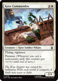 Kree Commandos - Marvel Super Heroes (MSH) #19 - Common Magic: The Gathering Trading Card