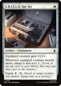 S.H.I.E.L.D. Spy Kit - Marvel Super Heroes (MSH) #36 - Common Magic: The Gathering Trading Card
