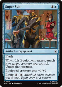 Super Suit - Marvel Super Heroes (MSH) #78 - Common Magic: The Gathering Trading Card
