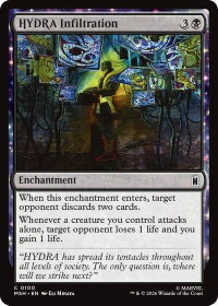 HYDRA Infiltration - Marvel Super Heroes (MSH) #100 - Common Magic: The Gathering Trading Card