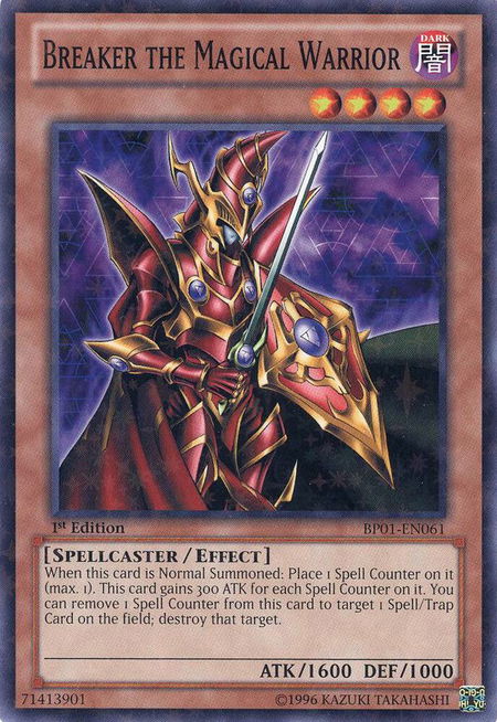 Breaker the Magical Warrior (Starfoil) - Battle Pack: Epic Dawn YuGiOh trading card