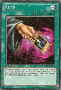 Ante (Starfoil) - Battle Pack: Epic Dawn (BP01) #BP01-EN074 - Rare YuGiOh Trading Card