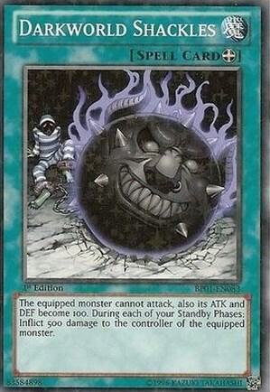 Darkworld Shackles (Starfoil) - Battle Pack: Epic Dawn YuGiOh trading card