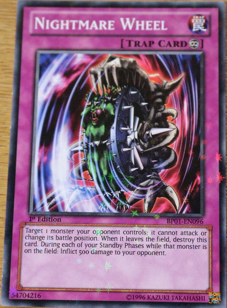 Nightmare Wheel (Starfoil) - Battle Pack: Epic Dawn YuGiOh trading card