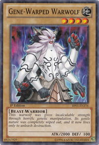 Gene-Warped Warwolf (Starfoil) - Battle Pack: Epic Dawn (BP01) #BP01-EN116 - Rare YuGiOh Trading Card
