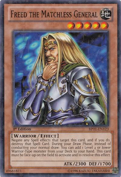 Freed the Matchless General (Starfoil) - Battle Pack: Epic Dawn YuGiOh trading card