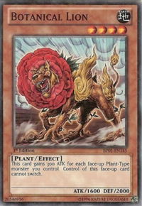 Botanical Lion (Starfoil) - Battle Pack: Epic Dawn (BP01) #BP01-EN145 - Rare YuGiOh Trading Card