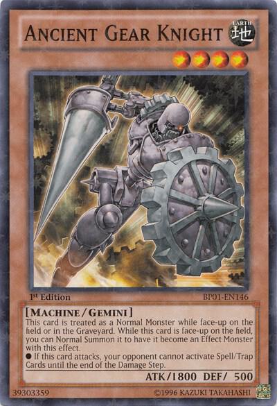 Ancient Gear Knight (Starfoil) - Battle Pack: Epic Dawn YuGiOh trading card