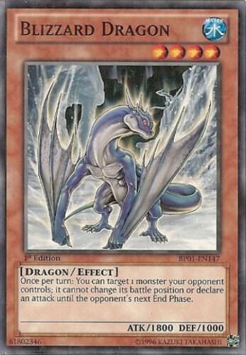 Blizzard Dragon (Starfoil) - Battle Pack: Epic Dawn YuGiOh trading card