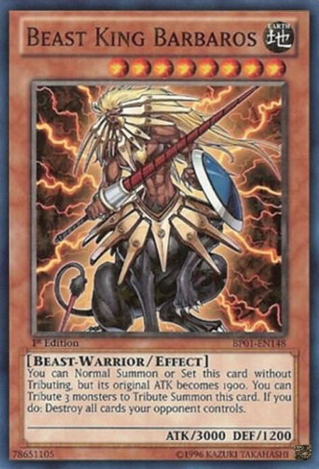 Beast King Barbaros (Starfoil) - Battle Pack: Epic Dawn YuGiOh trading card