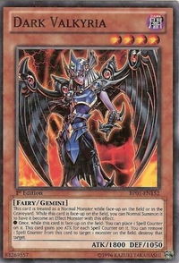 Dark Valkyria (Starfoil) - Battle Pack: Epic Dawn (BP01) #BP01-EN152 - Rare YuGiOh Trading Card