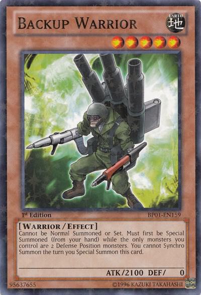 Backup Warrior (Starfoil) - Battle Pack: Epic Dawn YuGiOh trading card