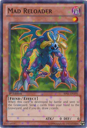 Mad Reloader (Starfoil) trading card from Battle Pack: Epic Dawn Mad Reloader (Starfoil) - Battle Pack: Epic Dawn YuGiOh trading card