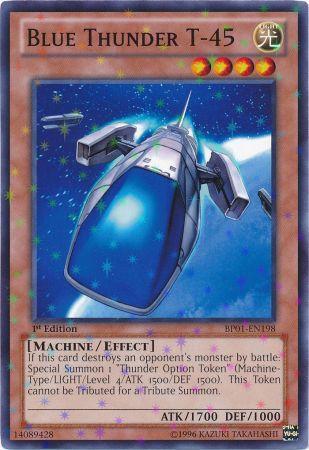 Blue Thunder T-45 (Starfoil) - Battle Pack: Epic Dawn YuGiOh trading card