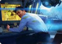 Bruce Banner Art Card - Art Series: Marvel Super Heroes (AAMSH) #4 - Special Magic: The Gathering Trading Card