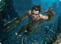 Namor the Sub-Mariner Art Card - Art Series: Marvel Super Heroes (AAMSH) #6 - Special Magic: The Gathering Trading Card