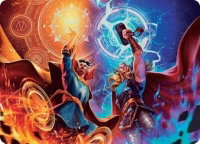 We Say Thee Nay! Art Card - Art Series: Marvel Super Heroes (AAMSH) #7 - Special Magic: The Gathering Trading Card