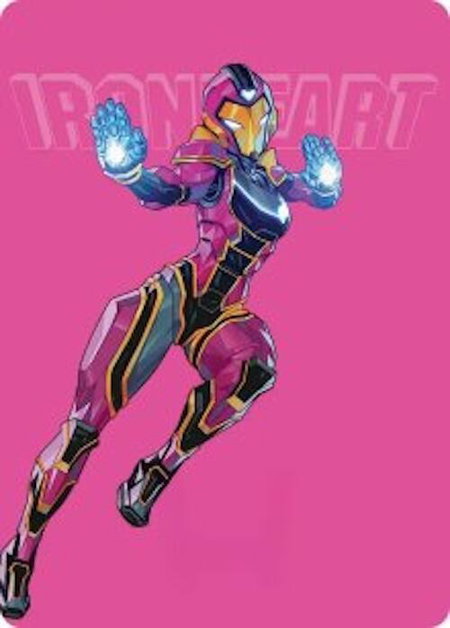 Ironheart, Clever Champion Art Card - Art Series: Marvel Super Heroes Magic: The Gathering trading card