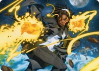 Photon, Mighty Marvel Art Card - Art Series: Marvel Super Heroes (AAMSH) #34 - Special Magic: The Gathering Trading Card