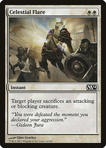 Celestial Flare - Magic 2014 (M14) (M14) #12 - Common Magic: The Gathering Trading Card
