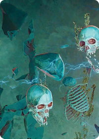 Thanos, the Mad Titan Art Card (1/9) - Art Series: Marvel Super Heroes (AAMSH) #1 - Special Magic: The Gathering Trading Card