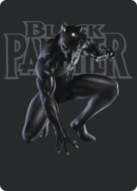 Black Panther, Hope Enduring Art Card - Art Series: Marvel Super Heroes (AAMSH) #27 - Special Magic: The Gathering Trading Card