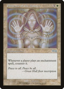 Presence of the Master - Urza's Saga (USG) #32 - Uncommon Magic: The Gathering Trading Card