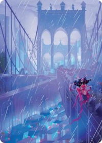 Swamp Art Card - Art Series: Marvel Super Heroes (AAMSH) #16 - Special Magic: The Gathering Trading Card