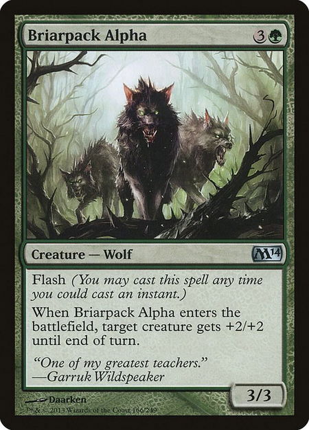 Briarpack Alpha - Magic 2014 (M14) Magic: The Gathering trading card