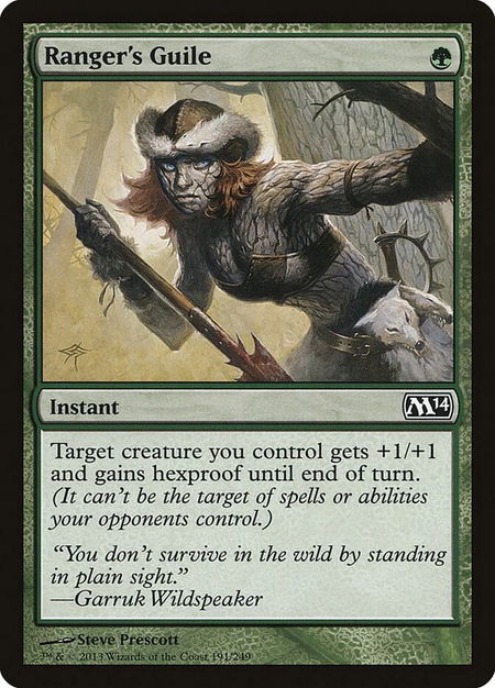 Ranger's Guile - Magic 2014 (M14) Magic: The Gathering trading card