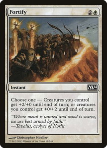 Fortify - Magic 2014 (M14) (M14) #19 - Common Magic: The Gathering Trading Card