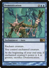 Domestication - Magic 2014 (M14) (M14) #53 - Rare Magic: The Gathering Trading Card
