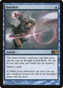 Quicken - Magic 2014 (M14) (M14) #68 - Rare Magic: The Gathering Trading Card
