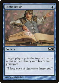 Tome Scour - Magic 2014 (M14) (M14) #75 - Common Magic: The Gathering Trading Card