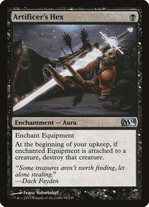 Artificer's Hex - Magic 2014 (M14) (M14) #85 - Uncommon Magic: The Gathering Trading Card