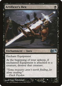 Artificer's Hex - Magic 2014 (M14) (M14) #85 - Uncommon Magic: The Gathering Trading Card