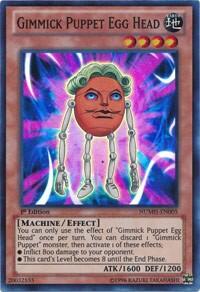 Gimmick Puppet Egg Head - Number Hunters (NUMH) #NUMH-EN005 - Super Rare YuGiOh Trading Card