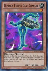 Gimmick Puppet Gear Changer - Number Hunters (NUMH) #NUMH-EN006 - Super Rare YuGiOh Trading Card