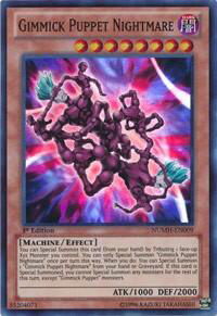 Gimmick Puppet Nightmare - Number Hunters (NUMH) #NUMH-EN009 - Super Rare YuGiOh Trading Card