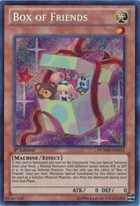 Box of Friends - Number Hunters YuGiOh trading card