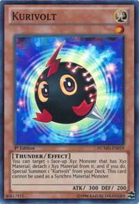 Kurivolt - Number Hunters (NUMH) #NUMH-EN019 - Super Rare YuGiOh Trading Card