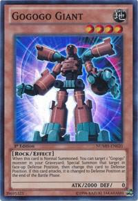 Gogogo Giant trading card from Number Hunters Gogogo Giant - Number Hunters YuGiOh trading card