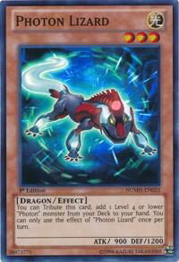 Photon Lizard - Number Hunters (NUMH) #NUMH-EN023 - Super Rare YuGiOh Trading Card