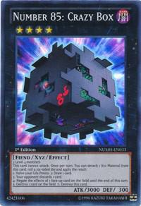 Number 85: Crazy Box trading card from Number Hunters Number 85: Crazy Box - Number Hunters YuGiOh trading card