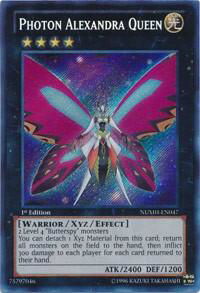Photon Alexandra Queen - Number Hunters (NUMH) #NUMH-EN047 - Secret Rare YuGiOh Trading Card