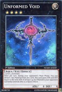 Unformed Void - Number Hunters (NUMH) #NUMH-EN049 - Super Rare YuGiOh Trading Card