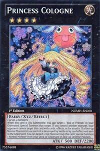 Princess Cologne - Number Hunters (NUMH) #NUMH-EN050 - Secret Rare YuGiOh Trading Card