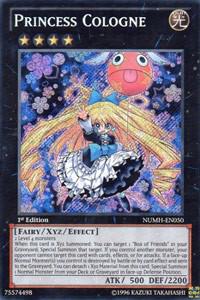 Princess Cologne trading card from Number Hunters Princess Cologne - Number Hunters YuGiOh trading card
