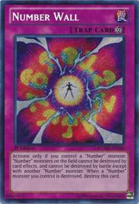 Number Wall - Number Hunters YuGiOh trading card